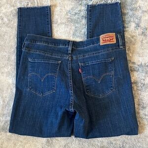 Levi's Women's Indigo Straight Leg Jeans